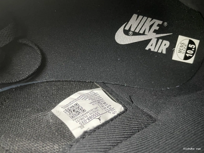 Air 1 High Jordan White Grey Black Smoke Retro Light 555088-035 0812